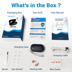 Minura – CIC Rechargeable OTC Hearing Aids