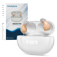 Minura Pro – CIC Rechargeable OTC Hearing Aids (App Controled)