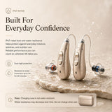 AUREX™ – Premium Rechargeable Bluetooth Hearing Aids